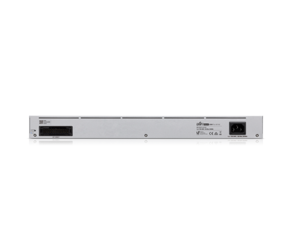 UBIQUITI USW-PRO-48-POE - UniFi Switch Gigabit PoE PRO con 48 puertos PoE Gigabit Ethernet, 4 puertos SFP de 1-10G, 600W de potencia PoE, compatible con PoE at/bt y pantalla informativa