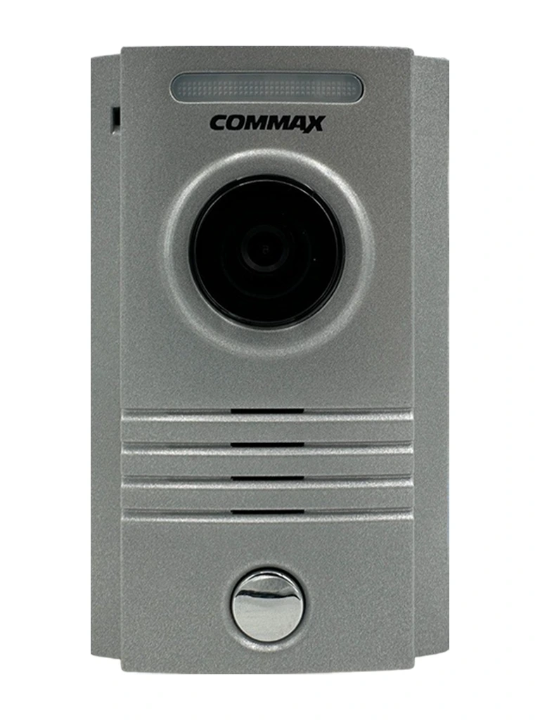 COMMAX DRC40K - Frente de Calle para Videoportero con Cámara 960H y Sensor de Luz, Volumen Ajustable, Soporta 2 Monitores COMMAX