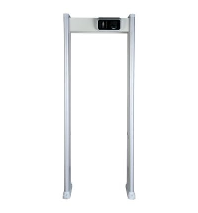 DAHUA ISC-D118 - Arco Detector de Metales con 18 Zonas de Detección. Pantalla LCD de 3.5" con interfaz intuitiva. Ofrece 9 tonos de alarma y 10 niveles de volumen ajustables. Cuenta con un contador de pasos y alarmas.