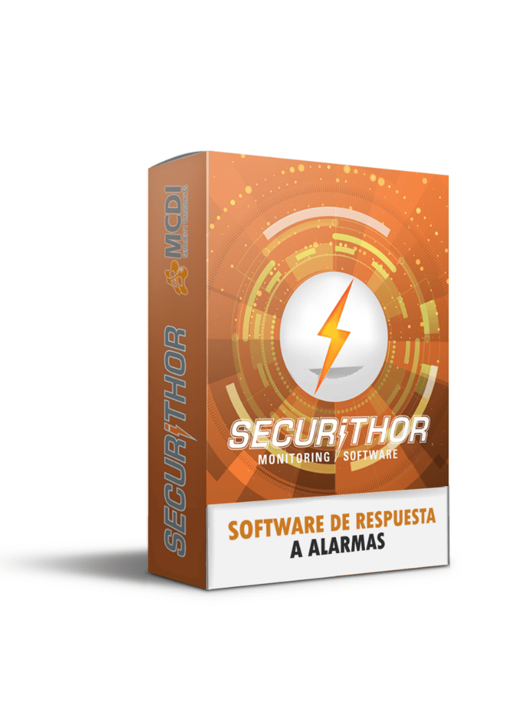 MCDI SECURITHOR Software de Respuesta a Alarmas STL-50 - Licencia para 50 cuentas con módulo CAM