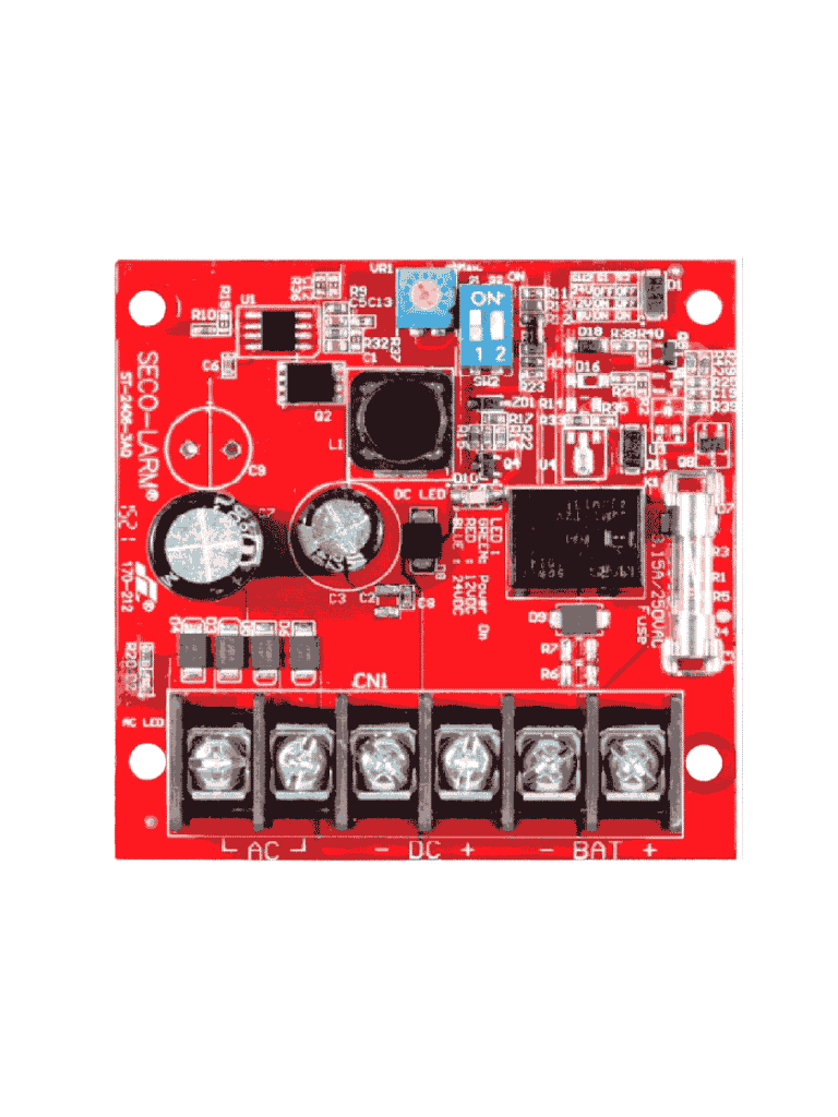 Seco-Larm Kit Fuente De Poder 2 - Kit De Poder Contiene 1 Fuente De Poder De 2.5 Amp, Bateria De Respaldo, Transformador Y Gabinete
