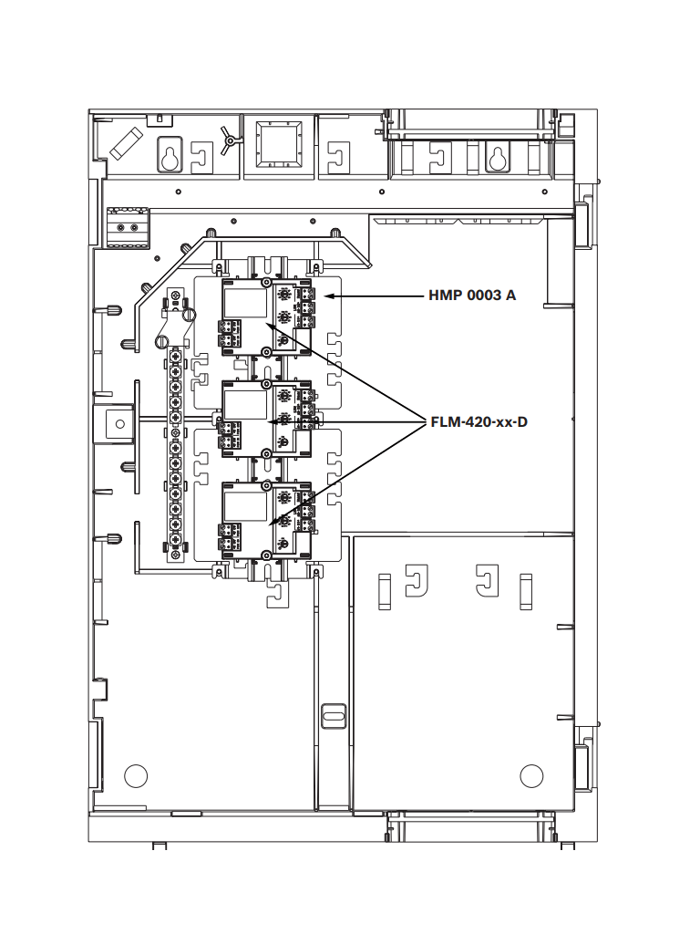 BOSCH F_HMP0003A - Placa para Bastidor de Montaje / Acero / 282 x 130 x 7.50 mm
