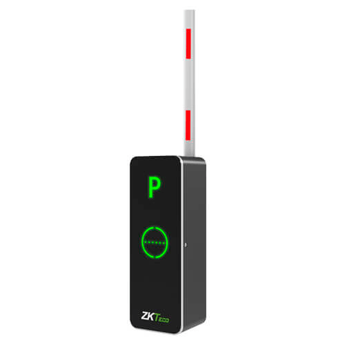 ZKTECO BGM1030L - Barrera Vehicular / Brazo Recto Dirección Ajustable / 3 Metros / Gabinete con Luz LED / Indicador de Estado / 1.5 s de apertura / Incluye 2 controles / Módulo Wi-Fi para conectarse con la App ZK Barrier gratuita y aperturar o cerrar