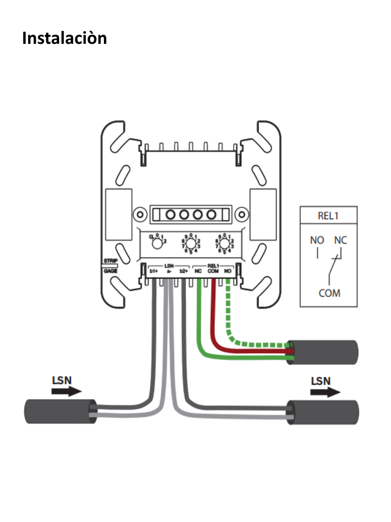 BOSCH F_FLM420RLV1D - Modulo de interconexion de rele de baja TENSIO