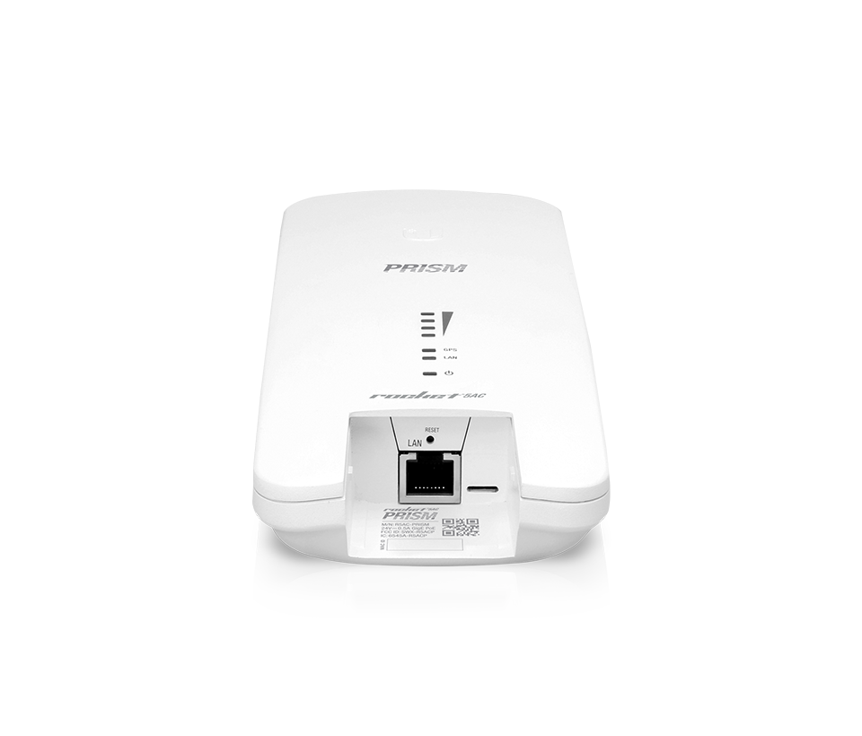 UBIQUITI ROCKET RP-5AC-GEN2 - Radio conectorizado Airmax AC Prism Gen2  de 5GHz para exterior, con tecnología MIMO, 27 dBm y rendimiento hasta 500 Mbps.