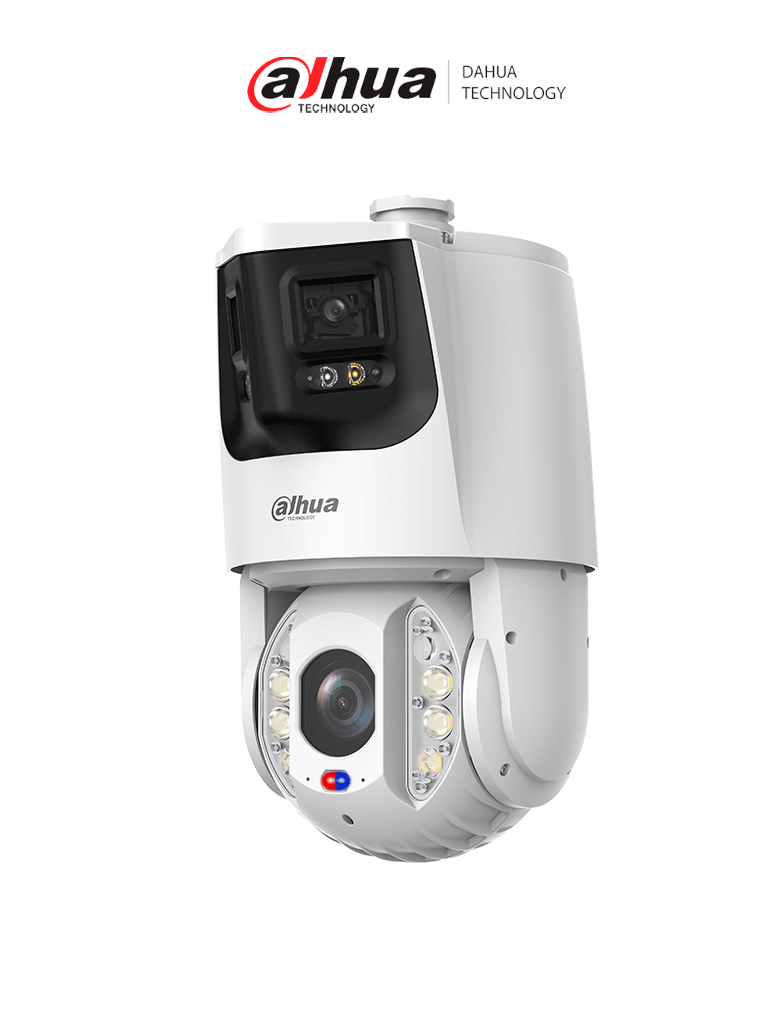 DAHUA DH-SDT6E432-8P-MB-A-PV1 Cámara IP PTZ X-Spans 4MP/ Multivisión/  Xinghan/ Zoom 32X/ Iluminador Dual/ IR 200m/ Led 100m/ Auto-tracking/ Acupick/ protección perimetral/ Audio bidireccional/detección facial/ disuasión activa/SMD 4.0/IP66/IK10