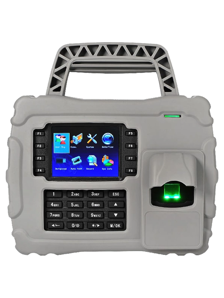 ZKTECO S922ID4G- Control de Asistencia Portátil de Uso Rudo con Huella Digital BioID (5000), Tarjeta ID 125 KHz (30000), IP65, Batería de Respaldo, Conexión TCP/IP y Conectividad 4G