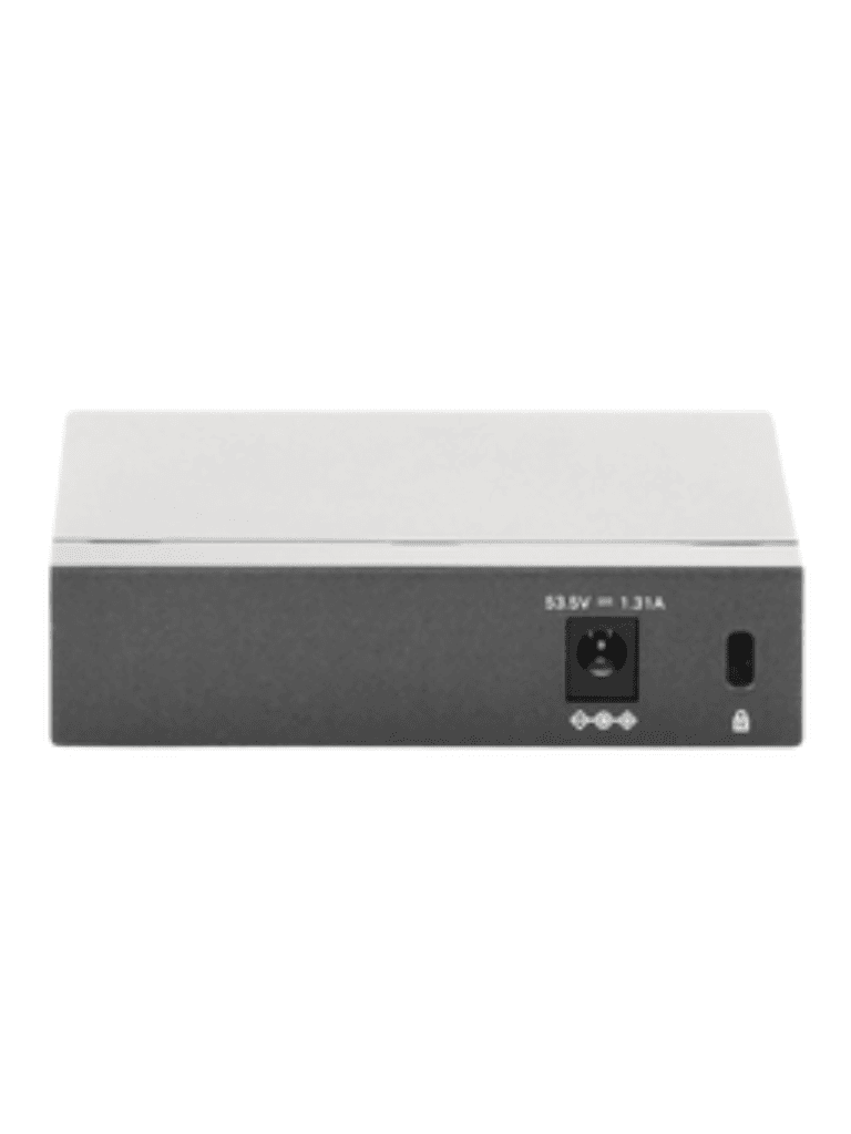 TP-LINK TL-SG1005P - Switch Escritorio No Administrable de 5 puertos 10/100/1000 Mbps, con 4 puertos PoE 802.3af/at de hasta 65 W y PoE Extendido hasta 250 metros.