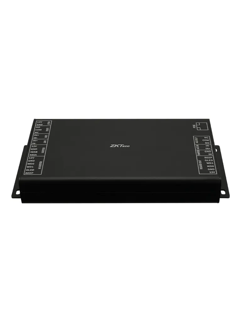 ZKTECO DE10 - Unidad de Control de acceso para controlar 1 puerta por medio de PoE  /  Se requiere  panel InbioPC800 para su funcionamiento ZKT0720025