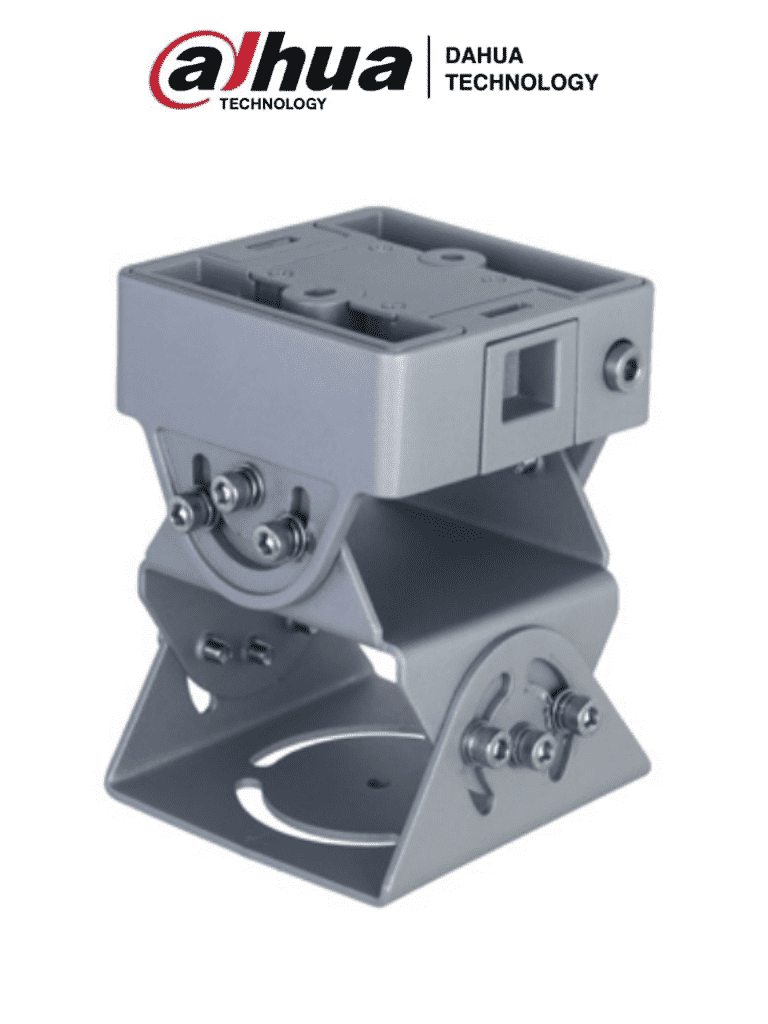 DAHUA 8019 Soporte cardán/ Adecuado para su uso con cámaras tipo bala y carcasas protectoras /aleación de aluminio/ Soporta 10 kg/ Adaptador de montaje altamente flexible — Dahua Technology · SKU DHT0430029
