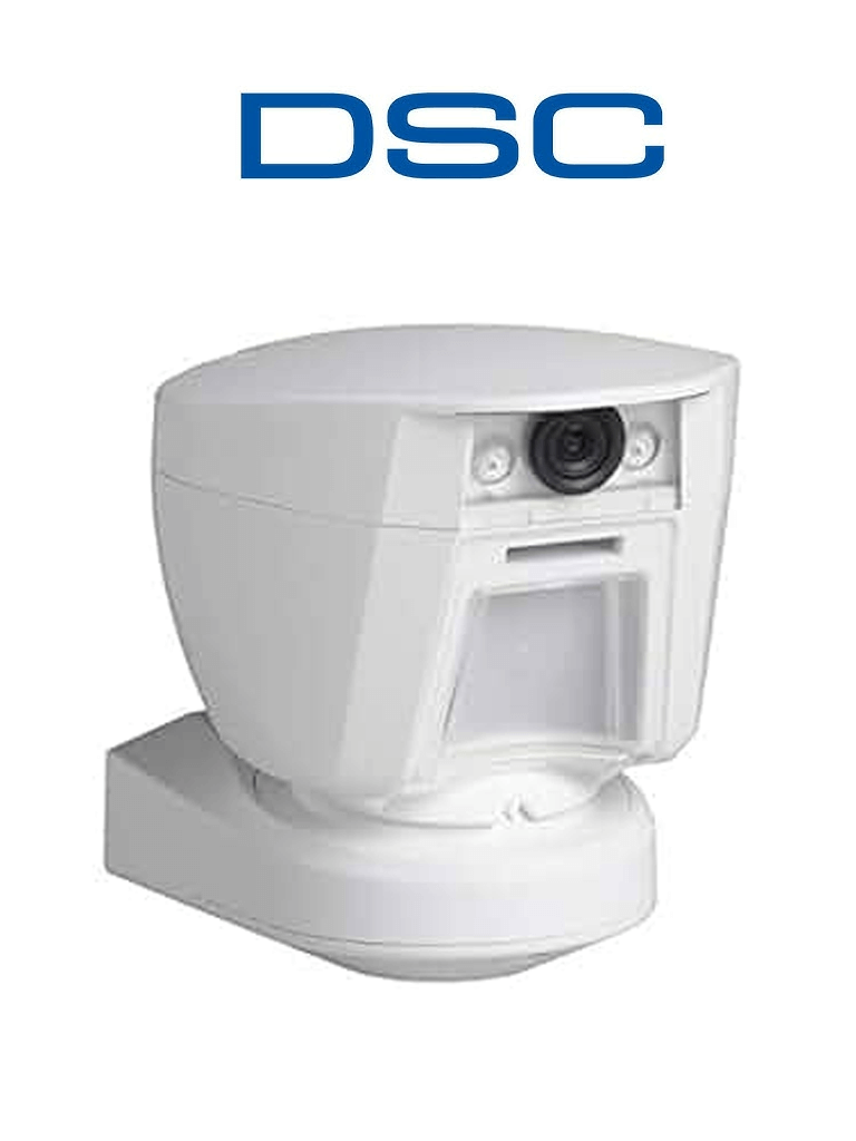 DSC PG9944 - Detector de movimiento con cámara de fotograma exterior Inalámbrico Power G compatible con NEO,PRO, Qolsys e IoTega