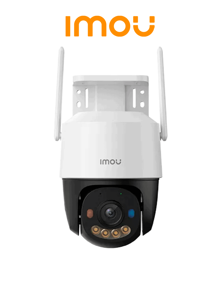 IMOU Cruiser SC 5MP (IPC-K7FN-5H0WE ) - Cámara IP PT de 5 MP/ Wifi/ Full Color/Disuasión activa luces Rojo-Azul/ Audio 2 Vías/ 30 Metros Visión Nocturna/ Sirena de 110 dB/ Smart tracking/ Ranura para MicroSD/ IP66/ — Imou · SKU IMO0150002